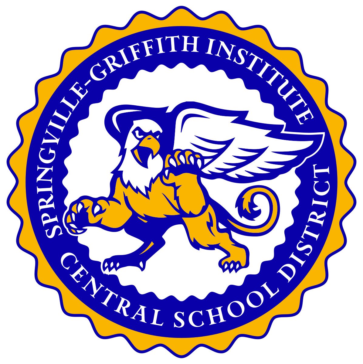 Springville-Griffith Institute Central School District's Logo